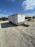 1999 Wells Cargo 8'x20' Enclosed Trailer