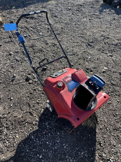 (2) Toro 21" Single Stage Snow Blowers