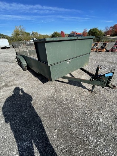 2000 Beaver Creek 7' X 18' Utility Trailer