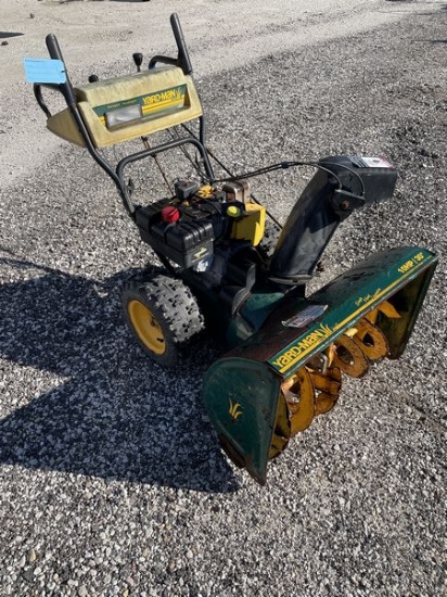 Yard Man Single Stage Snow Blower X2