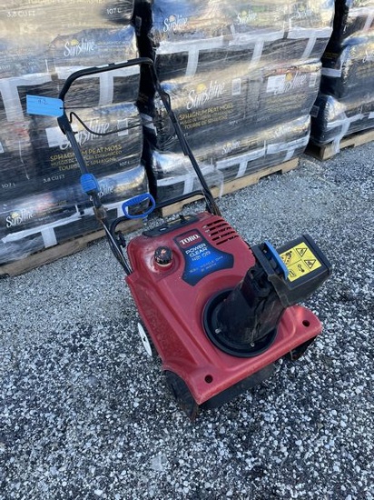 Toro 21" Single Stage Snow Blower