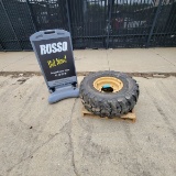 405/70/R18 Skid Steer Tire & Rim
