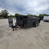 2013 Sure Trac 7' x 14' Dump Trailer