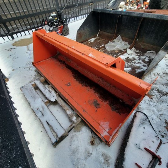 Kubota 72" Skid Steer or Tractor Bucket