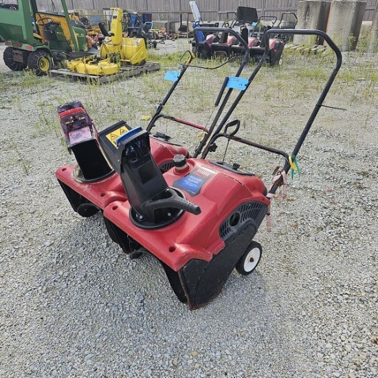 Toro 21" Lot of 2 single Stage Snow Blowers