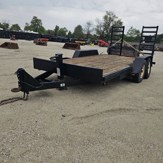 2002 Beaver Creek Open Equipment Trailer