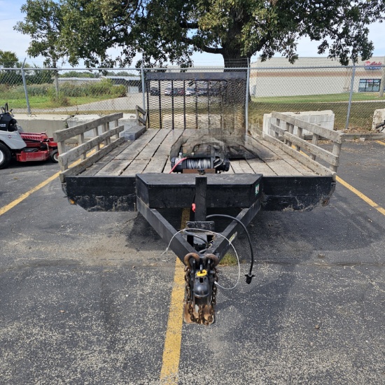 2014 Felling 85" X 18' Equipment Trailer