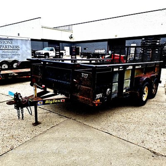 2015 Big Tex 70"x14' Utility Trailer