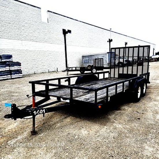 2014 Big Tex 7' X 16' Utility Trailer