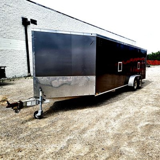 2012 Lightning 8' x 24' Enclosed Alum Trailer