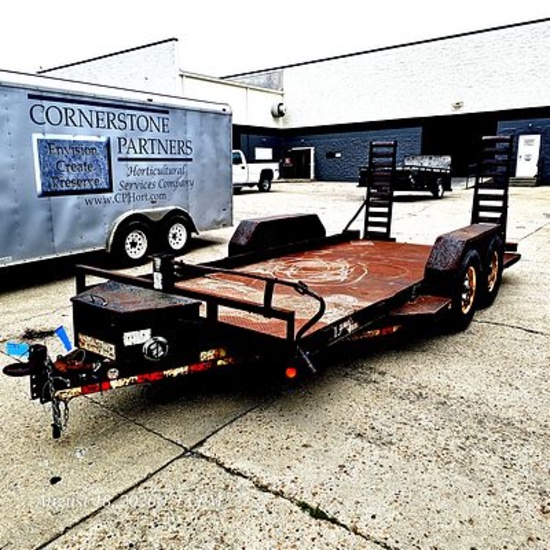 2007 Load Trail 80"x16' Equipment Trailer