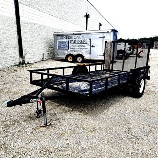 2002 R and W 6' X 12' Utility Trailer