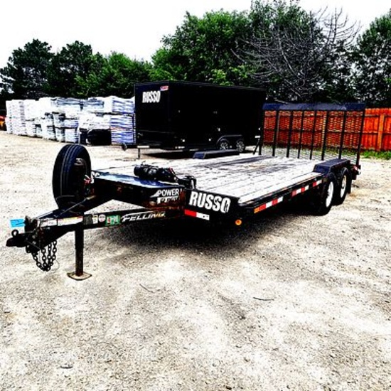 2016 Felling 7' X 16' Equipment Trailer