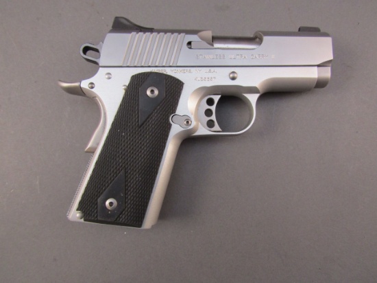 handgun: Kimber, Model Ultra Carry 2, 45cal Pistol, S#KU35657