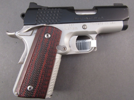 handgun:Kimber, Model Super Carry Ultra, 45cal Semi Auto Pistol, S#KU271662