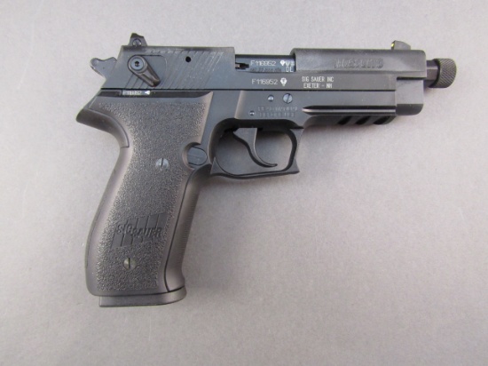 handgun: Sig Sauer, Model Mosquito, 22cal Semi Auto Pistol, S#F116952