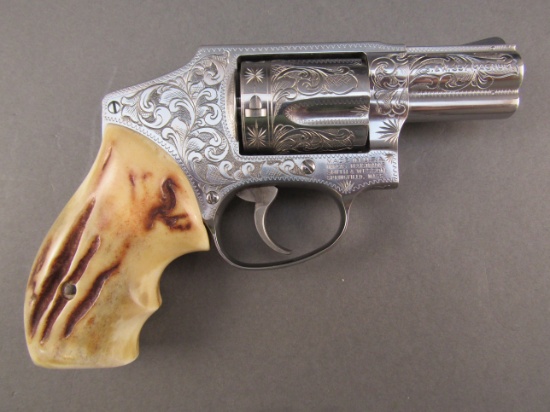 handgun: Smith & Wesson, Model 640, 357cal Double Action Revolver, S#CBR7493