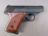 handgun: RG Industries, Model RG26, 25cal Semi Auto Pistol, S#U099467
