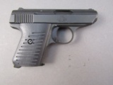 handgun: Jimenez, Model JA22, 22cal Semi Auto Pistol, S#1175573