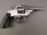 handgun: Iver Johnson, Model Top Break, 22cal Double Action Revolver, S#34285