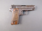 handgun: Spanish Royal Automatic, 32cal Semi Auto Pistol, S#45585