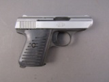 handgun: Jimenez Arms, Model JA22, 22cal Semi Auto Pistol, S#060285