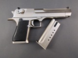 handgun: Magnum Research, Model Desert Eagle, 44cal Semi Auto Pistol, S#95207291