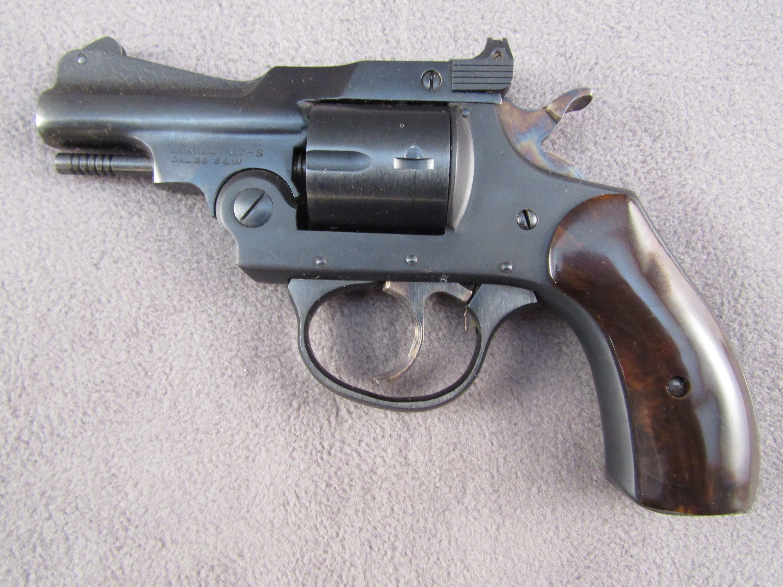 handgun: IVER JOHNSON VIKING 67-S, 38S&W CAL. | Proxibid