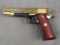 handgun: COLT, FOUNDING FATHERS COMMEMORATIVE MKIV SERIES, 45CAL SEMI AUTO PISTOL, S#2822491