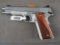 handgun: KIMBER MODEL 1911, 9MM SEMI AUTO PISTOL, S#KF93659