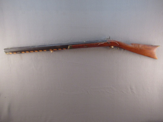 antique   50CAL. PERCUSSION RIFLE, MAKERS MARK J.S. IDDINGS, NVSN