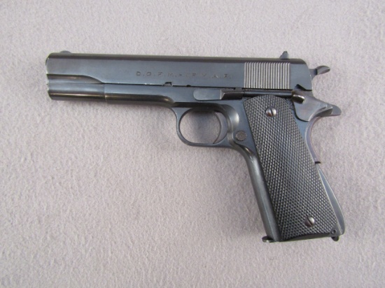 handgun: ARGENTINE MODEL 1927, 45CAL ACP SEMI AUTO PISTOL, S#37512