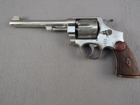 handgun: SMITH & WESSON HAND EJECTOR & FRAME, 44S&W SPL REVOLVER, S#50511