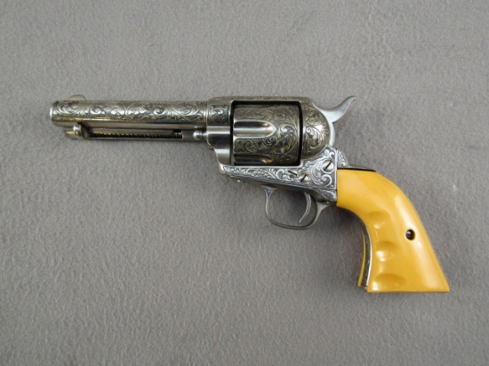 antique: COLT SINGLE ACTION ARMY 44/40CAL REVOLVER, S#42623