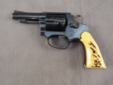 handgun: SMITH & WESSON MODEL 36,  38 SPECIAL DOUBLE ACTION REVOLVER, S#586252