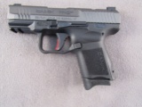 handgun: CANIK MODEL TP9, 9MM SEMI AUTO PISTOL, S#20CB20898