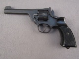 antique: BRITISH WEBLEY MARK 4, 38CAL S&W DOUBLE ACTION  REVOLVER, S#76730