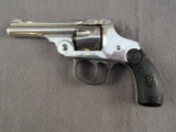 handgun: IVER JOHNSON TOP BREAK 32 S&W, 32CAL REVOLVER, S#592