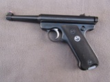 handgun: RUGER MARK 1, 22CAL SEMI AUTO PISTOL, S#439019