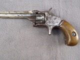 antique handgun: SMITH & WESSON MODEL #1 SECOND ISSUE, 22CAL SINGLE ACTION REVOLVER, S#90765