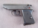 handgun: IVER JOHNSON MODEL TP 22, 22CAL SEMI AUTO PISTOL, S#AE76878