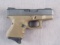 handgun: GLOCK MODEL 26, 9MM SEMI AUTO PISTOL, S#VAZ802