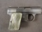 handgun: BAUER FIREARMS MODEL 2555P, 25CAL SEMI AUTO PISTOL, S#46739