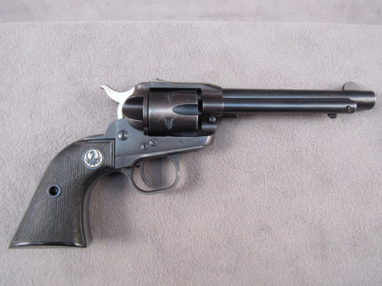 handgun: RUGER SINGLE SIX, 22CAL REVOLVER, S#21767