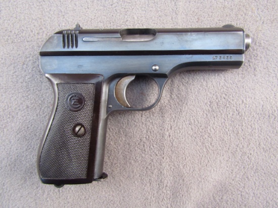 handgun: CZ MODEL 27, 32CAL SEMI AUTO PISTOL, S#175458