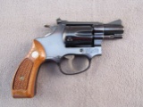 handgun: SMITH & WESSON, MODEL 34-1, 22CAL DOUBLE ACTION REVOLVER, S#M27745