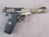 handgun: SMITH & WESSON VICTORY, 22 CAL SEMI AUTO PISTOL, S#UDU6348