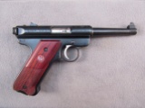 handgun: RUGER MODEL MK II, 22CAL SEMI AUTO PISTOL, S#NRA-21651