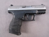handgun: WALTHER MODEL CCP, 9MM SEMI AUTO PISTOL, S#WK075420