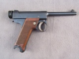 handgun: NAMBU UNKNOWN MODEL, 9MM SEMI AUTO PISTOL, S#32974